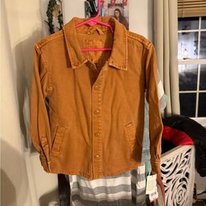 Target Kids Orange Jean Jacket